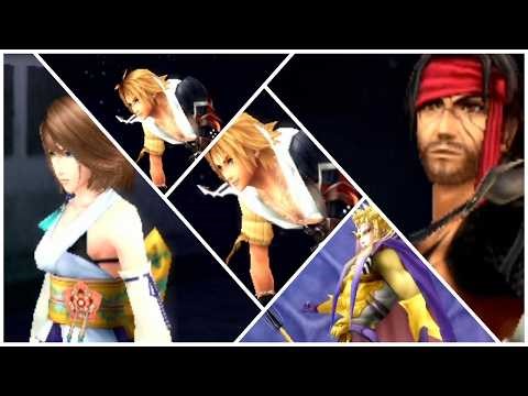 Dissidia 012 Final Fantasy (PSP) Part 8 - Tidus's Encounter Quotes HD 1080p
