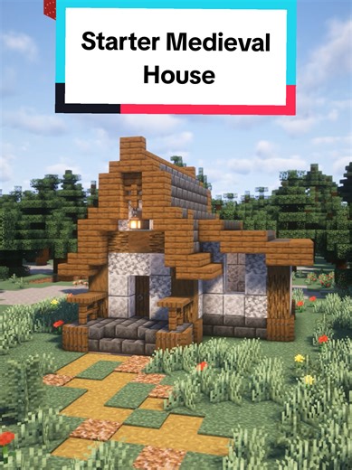 Beginner's Guide to a Medieval Minecraft Survival House