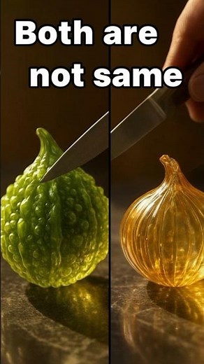 🥒 Both Are NOT The Same! | Real vs Fake Challenge | Satisfying Visuals #Shorts.