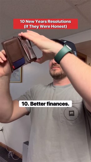 Sean Richards on Instagram: "My honest resolution is No. 6. Which one is yours? #newyearsresolution #dadhumor #newyearnewme #parentinghumor #honestresolutions"