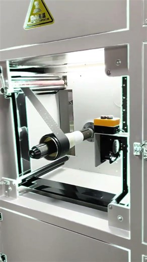 Fully Automatic Roll to Roll Screen Printing Machine for PET Electronic Label #printingmachine