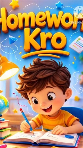 Homework kro| new nursery class rhyme | @monaaz.123 | #nurseryrhyme #kidsrhyme