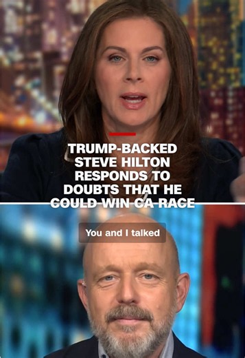 In conversation with CNN’s Erin Burnett, Steve Hilton, the Trump-endorsed Republican candidate for California governor, defended his chances after critics doubted he could win the race. He argued that voter frustration with the state’s direction could shake up the usual political playbook. #CNN #News #Politics