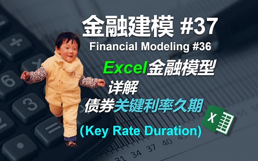 金融建模 37 | 详解债券关键利率久期 - Financial Modeling 37 - Key Rate Duration