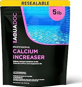 MAV AquaDoc Pool Calcium Hardness Increaser - 5lb - Fast-Dissolving Calcium Chloride for Swimming Pools - Made in The USA