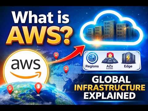 What is AWS? | AWS Global Infrastructure Explained (Regions, AZ & Edge Locations)