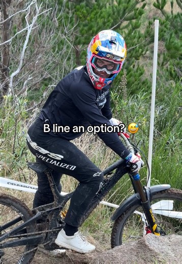 Loic Bruni's Challenge on the B Line in Christchurch