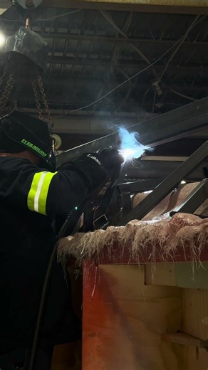 A rigid steel support frame #CompositeManufacturing #Welding #MetalFabrication #MoldMaking #Tooling