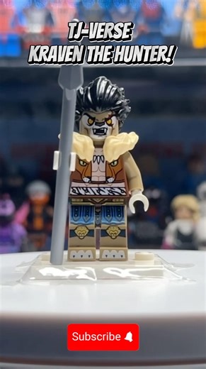I made MY OWN LEGO KRAVEN THE HUNTER! #shorts