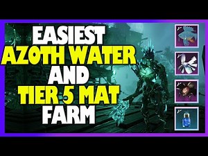 EASY AZOTH WATER & TIER 5 MATERIALS ROUTE - New World