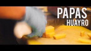 Disfruta nuestra deliciosa y tradicional papa huayro con el corte rústico que nos caracteriza. | LA LUCHA SANGUCHERIA CRIOLLA