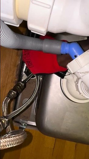 how to fix a leaking kitchen sink overflow pipe before it causes water damage