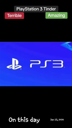 PlayStation 3 Tinder