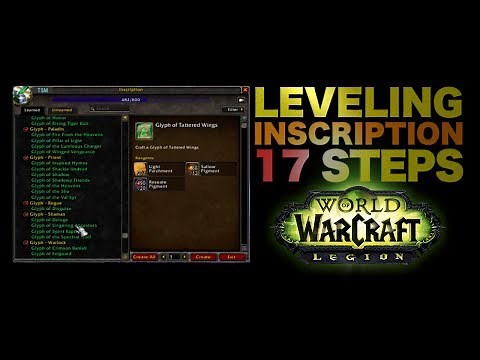 Leveling Inscription from Scratch in 17 Steps (Fast & Cheap) - World of Warcraft)