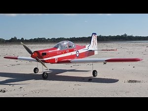 Seagull PC9 maiden flight - electric