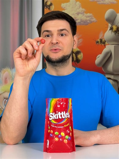 Skittles Color Explosion 🌈💥 #tik_tok #shorts