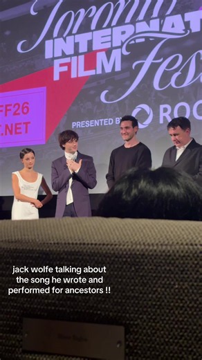 Jack Wolfe on the song he wrote for Ancestors