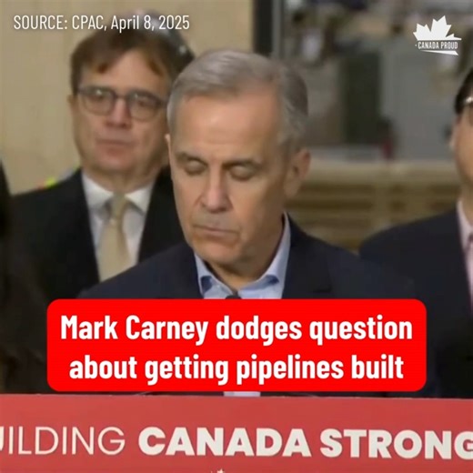 In other words, Mark Carney will not be building ANY energy infrastructure. | Canada Proud