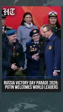 Putin Greets Guests As Russia's Victory Day Parade 2026 Begins: “Salute To The Veterans!”