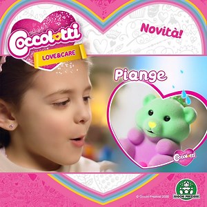 Scopri se il tuo Coccolotto Love&Care ha fame o sonno in base al colore del suo nasino. Dagli il biberon 🍼 e addormentalo con il ciuccio 💤 Collezionali tutti, sono 6 modelli, visita il sito: https://giochipreziosi.com/it/m/coccolotti | Giochi Preziosi