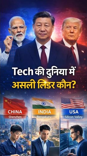 China vs India vs USA – Who Really Leads in Tech? #indiantech