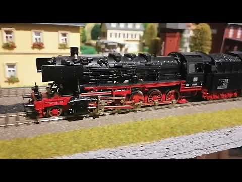 BR 50 mit Kabinentender in H0 von Fleischmann und Doehler & Haass Sounddecoder