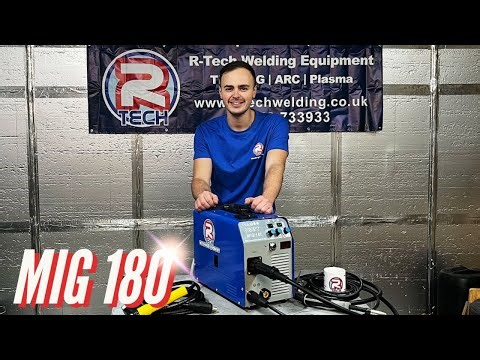 RTEC MIG 180 Welding Machine - Unboxing & Set Up