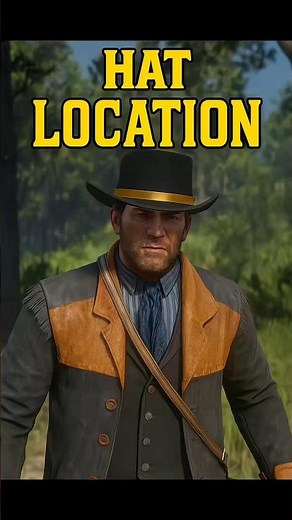 RDR2 SECRET HATS Location🤠#shorts #rdr2 #rockstar