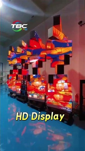 360 Rotating LED Screen HD Display Smart Control