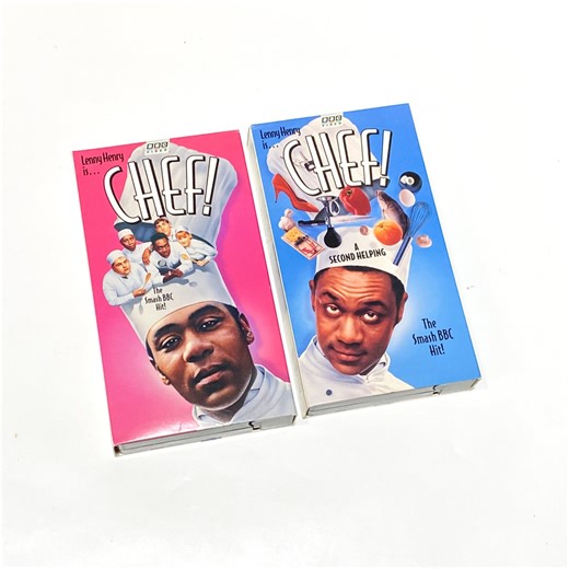 Chef BBC Show VHS Lot - Cult Classic With Lenny Henry, Pre-owned - Etsy