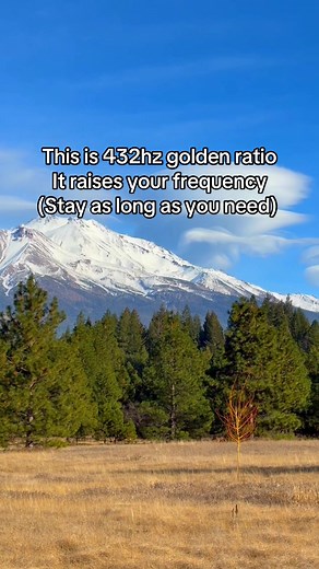 432 Hz Golden Ratio Sound for Natural Frequency Alignment
