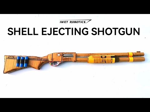 Cardboard Shotgun Shell Ejection Mechanism