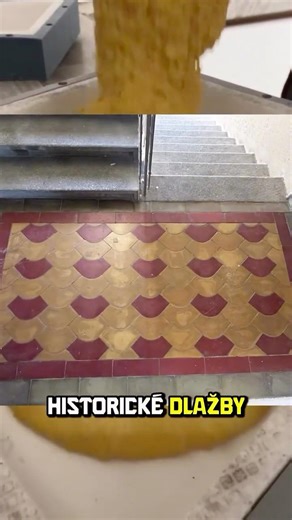 Historická dlažba.