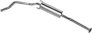 Walker Quiet-Flow SS 47716 Direct Fit Exhaust Muffler Assembly 1.95" Inlet (OD) 2" Outlet (OD) for Toyota Pickup