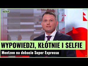 Mentzen w ogniu pytań! Wszystkie wypowiedzi podczas debaty prezydenckiej | Gazeta.pl