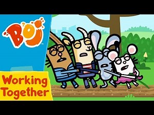 Boj - Working together | Cartoons for Kids