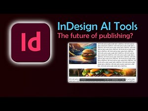 Adobe InDesign now has AI Tools.. Let's take a look.