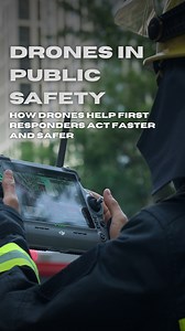From search and rescue to fire support, professional drones are reshaping public safety operations. First responders use drones to cover ground faster, gain real-time visibility, and make safer, more informed decisions in high-risk situations. From locating missing persons to monitoring active incidents and tracking fire behavior, UAVs have become a critical tool in the field. Learn how public safety teams are using drone technology today. Link in bio. | Drone Nerds