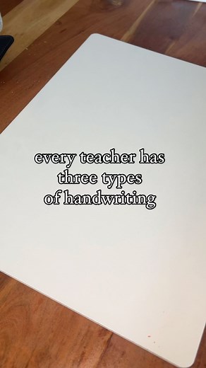 20K views · 29K reactions | every teacher has three types of handwriting: the anchor chart handwriting, the board handwriting, and the planner handwriting #handwriting #teacher #whiteboardhandwriting #teacherhandwriting | Brigid Carey | Facebook