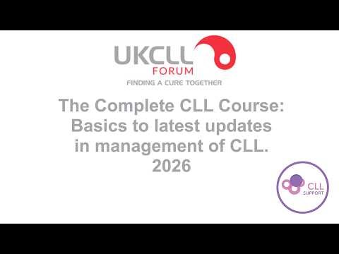 CLL - Treatment options for previously treated patients . UK CLL Forum Webinar 2026 week3 part1