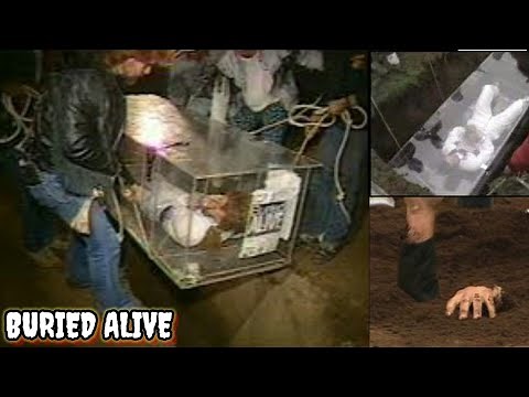 MAGICIAN DIED DURING A STUNT LIVE ON TV | BURIED ALIVE | JOE BURRUS |