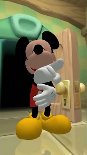 Mickey kicks Mickey and laughs #shorts