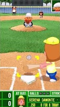 My players either jinx my downfall or success #schnippy #backyardbaseball #gamer #baseball #sniff