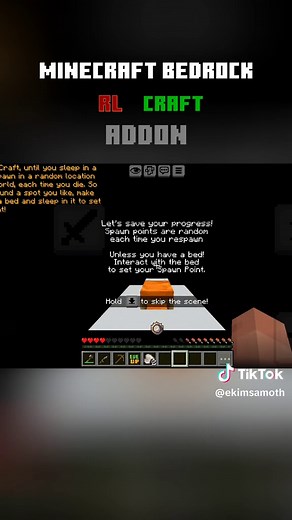 RLCraft Add-on für Minecraft Bedrock: Tutorial und Gameplay