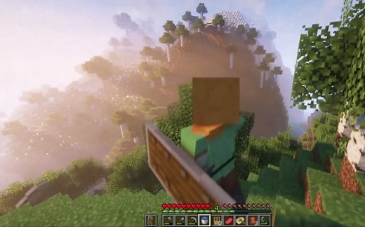 洞穴山崖更新partⅡ+光影=? - MC1.18光影生存#0 - Iris shader初体验