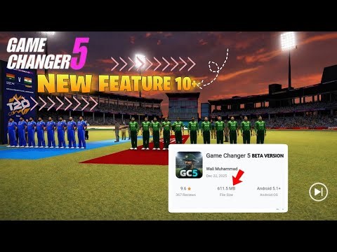 🤩GAME CHANGER 5 V4.2 BETA VERSION NEW FEATURE & DOWNLOAD NOW 😘