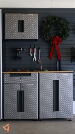 Gladiator on Instagram: "Transform your garage effortlessly with our sleek, easy-to-assemble storage solutions! From setup to organization, the Gladiator® Flex Cabinet System is a breeze to create a polished and practical space that looks as good as it functions."