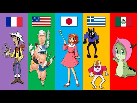 Cartoons From Different Countries | Pt.116