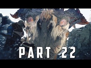 GOD OF WAR Walkthrough Gameplay Part 22 - HRAEZLYR DRAGON BOSS (God of War 4)