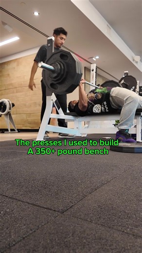 Benching frequency will often help increasing your bench press, but diversifying your pressing patterns is important you don’t develop pattern fatigue or overload your shoulders and elbows. #fyp #benchpress #powerlifting #personaltrainer #bodybuilding